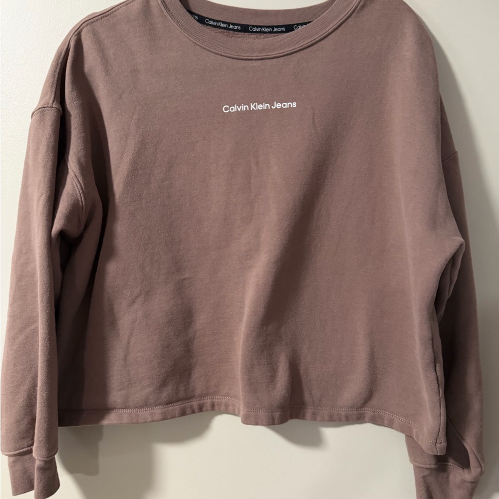 Calvin Klein Jeans Dusty Rose Crewneck Sweatshirt